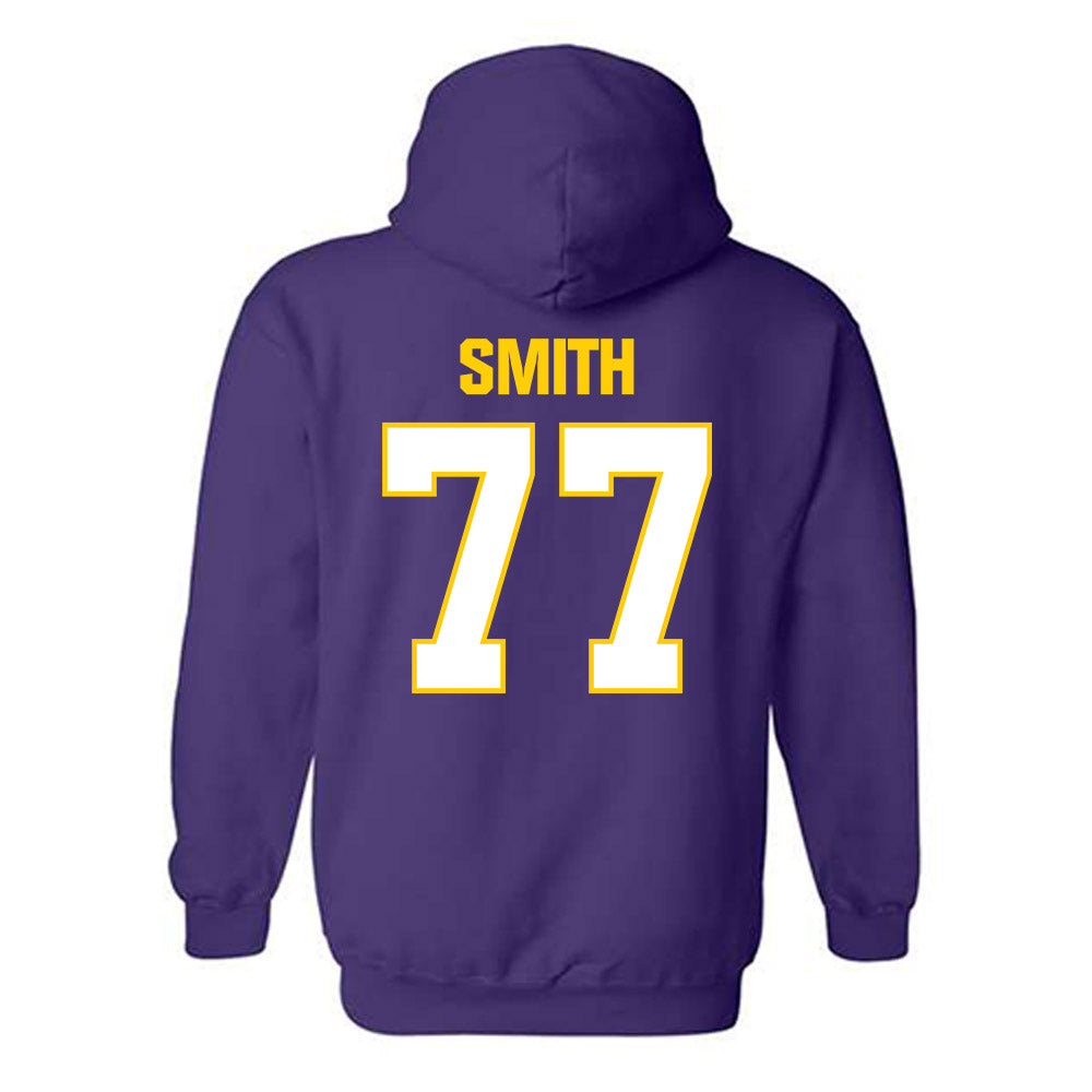 WIU - NCAA Football : Cole Smith - Hooded Sweatshirt-1