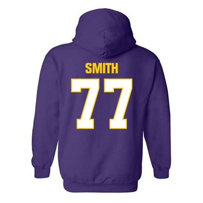 WIU - NCAA Football : Cole Smith - Hooded Sweatshirt-1
