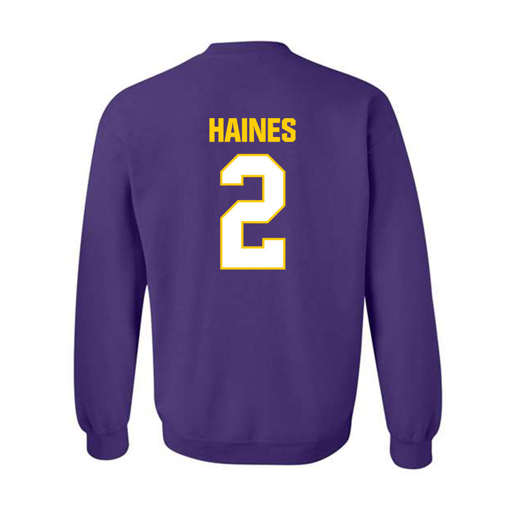 WIU - NCAA Women's Volleyball : Ella Haines - Crewneck Sweatshirt-1