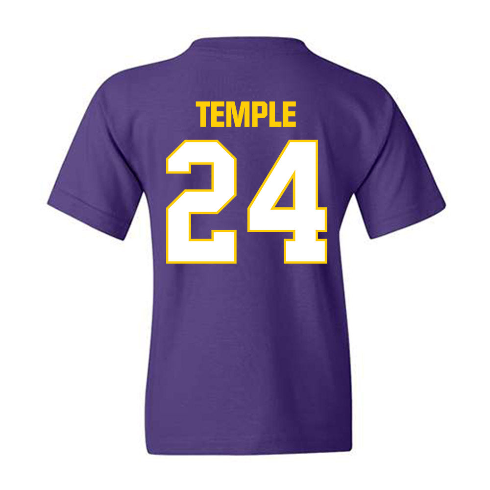 WIU - NCAA Football : Ernest Temple - Youth T-Shirt-1