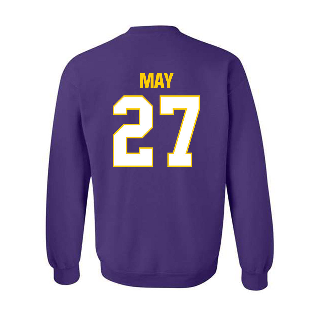 WIU - NCAA Football : Harlon May - Crewneck Sweatshirt-1