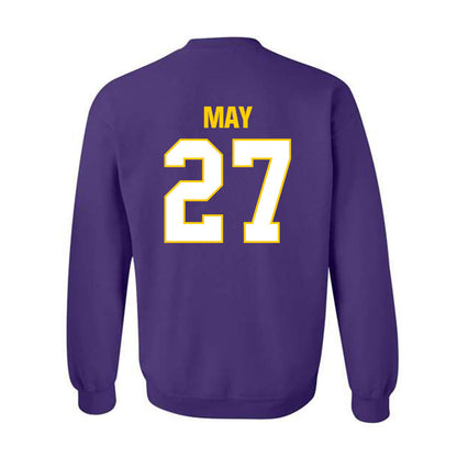 WIU - NCAA Football : Harlon May - Crewneck Sweatshirt-1