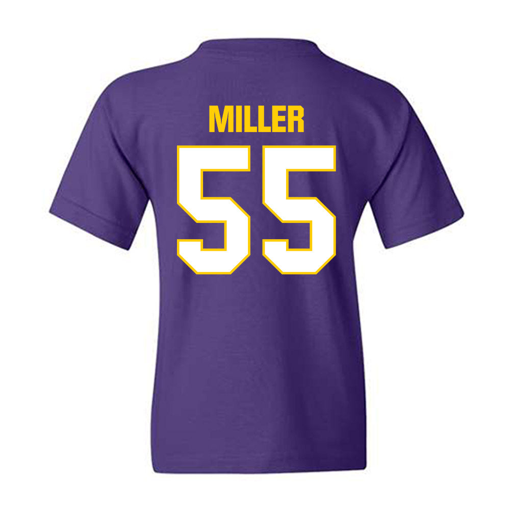 WIU - NCAA Football : Jace Miller - Youth T-Shirt-1