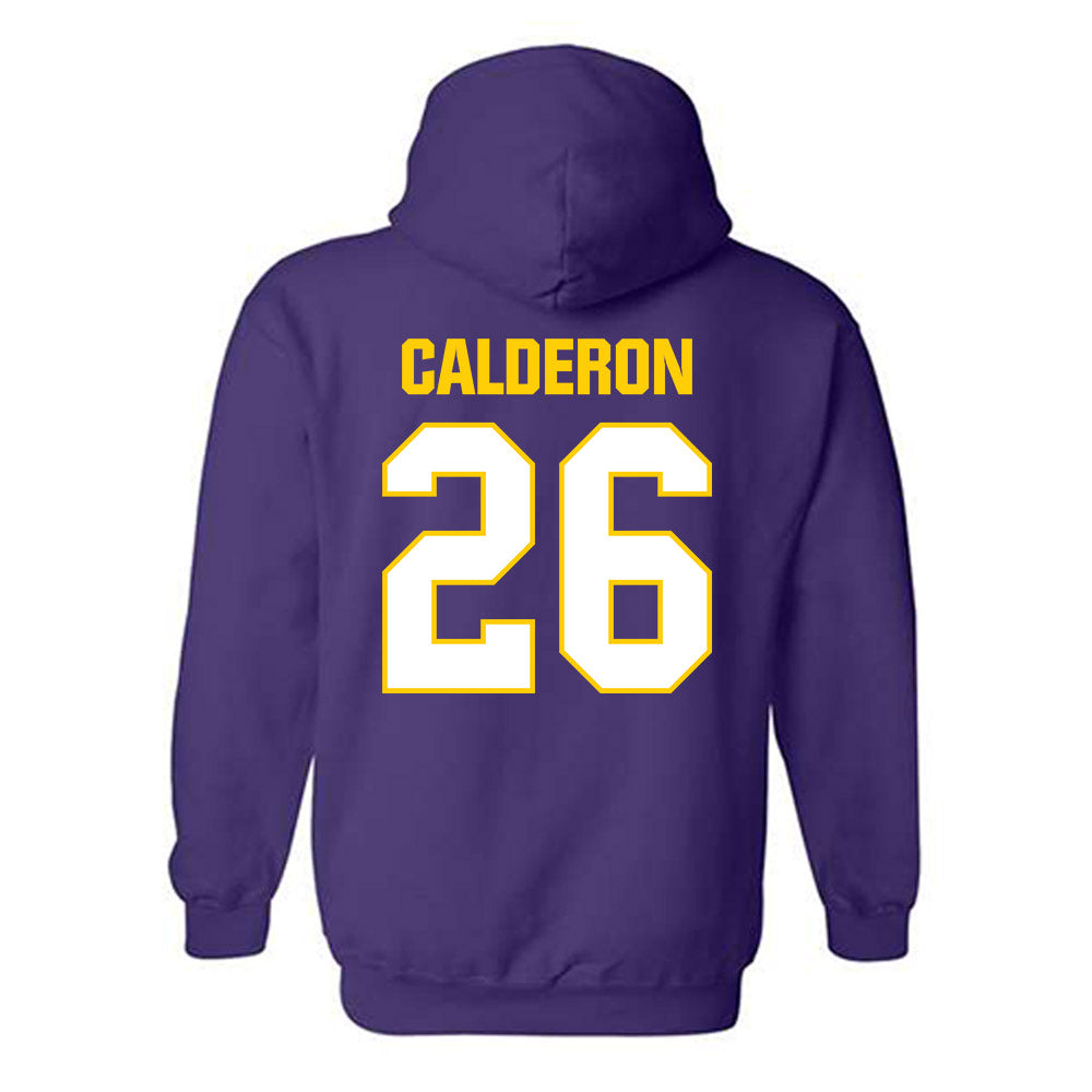WIU - NCAA Men's Soccer : Miles Calderon - Hooded Sweatshirt-1