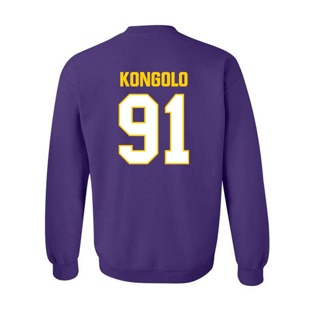 WIU - NCAA Football : Elijah Kongolo - Crewneck Sweatshirt-1