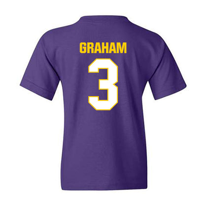 WIU - NCAA Men's Soccer : Benjamin Graham - Youth T-Shirt-1