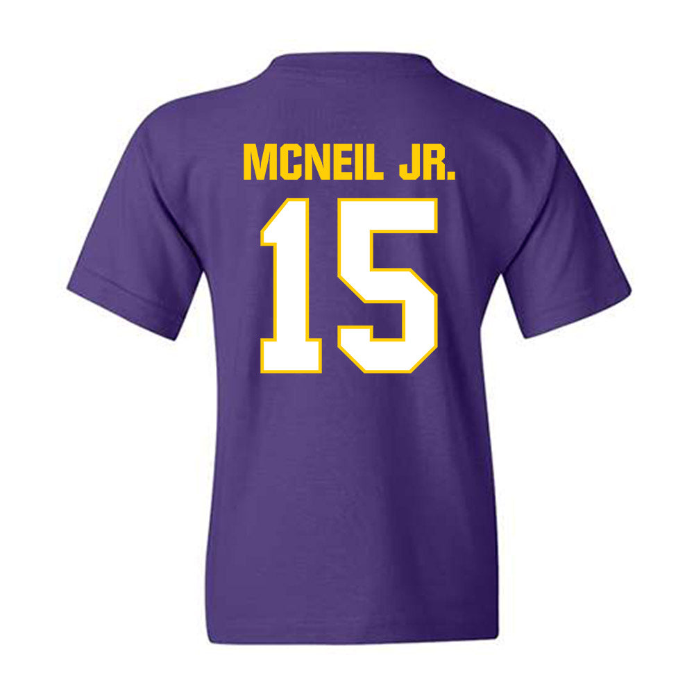 WIU - NCAA Football : Rodney McNeil Jr. - Youth T-Shirt-1