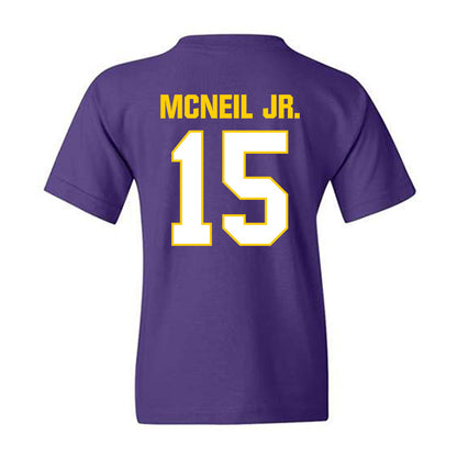 WIU - NCAA Football : Rodney McNeil Jr. - Youth T-Shirt-1