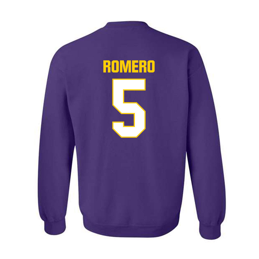 WIU - NCAA Baseball : Breck Romero - Crewneck Sweatshirt-1