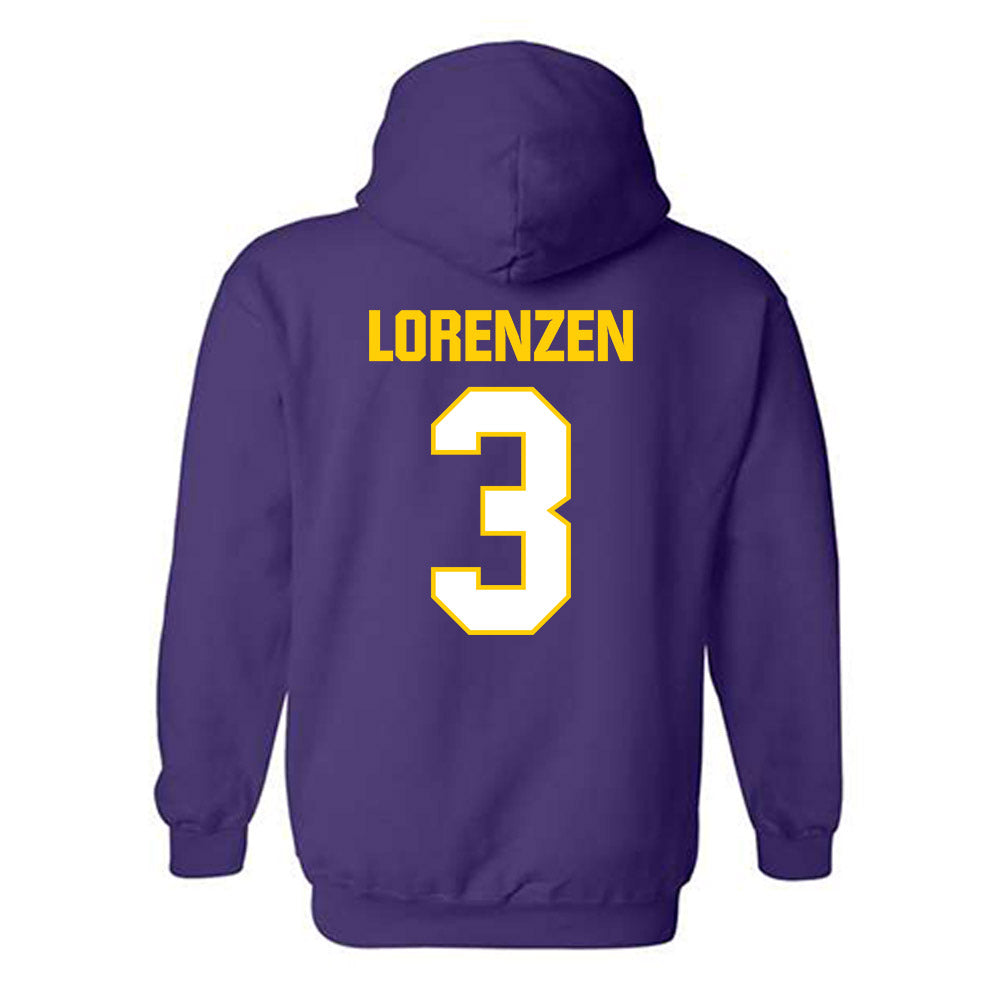WIU - NCAA Men's Basketball : Lucas Lorenzen - Hooded Sweatshirt-1