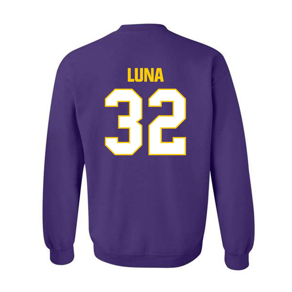 WIU - NCAA Softball : Maria Luna - Crewneck Sweatshirt-1