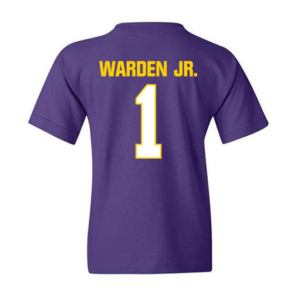 WIU - NCAA Football : Chikala Warden Jr. - Youth T-Shirt-1