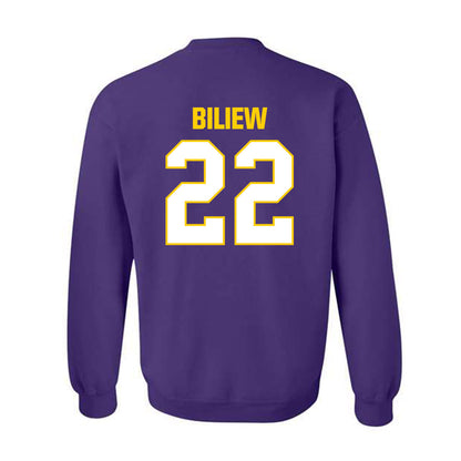 WIU - NCAA Men's Basketball : Goanar Biliew - Crewneck Sweatshirt-1