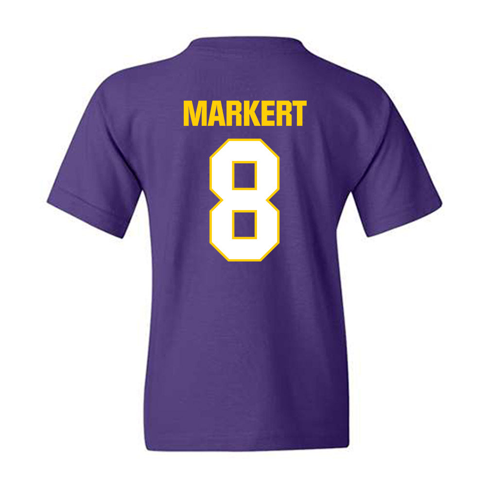 WIU - NCAA Women's Volleyball : Ashlee Markert - Youth T-Shirt-1