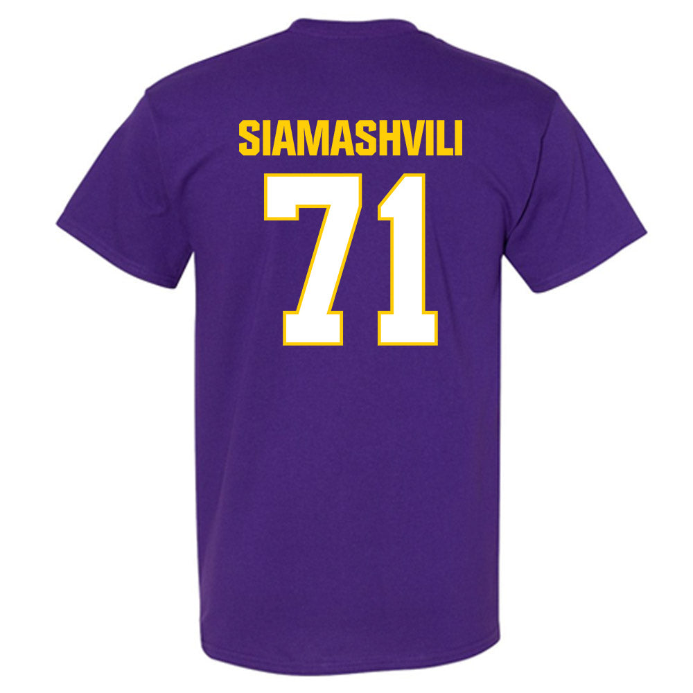 WIU - NCAA Football : Luca Siamashvili - T-Shirt-1