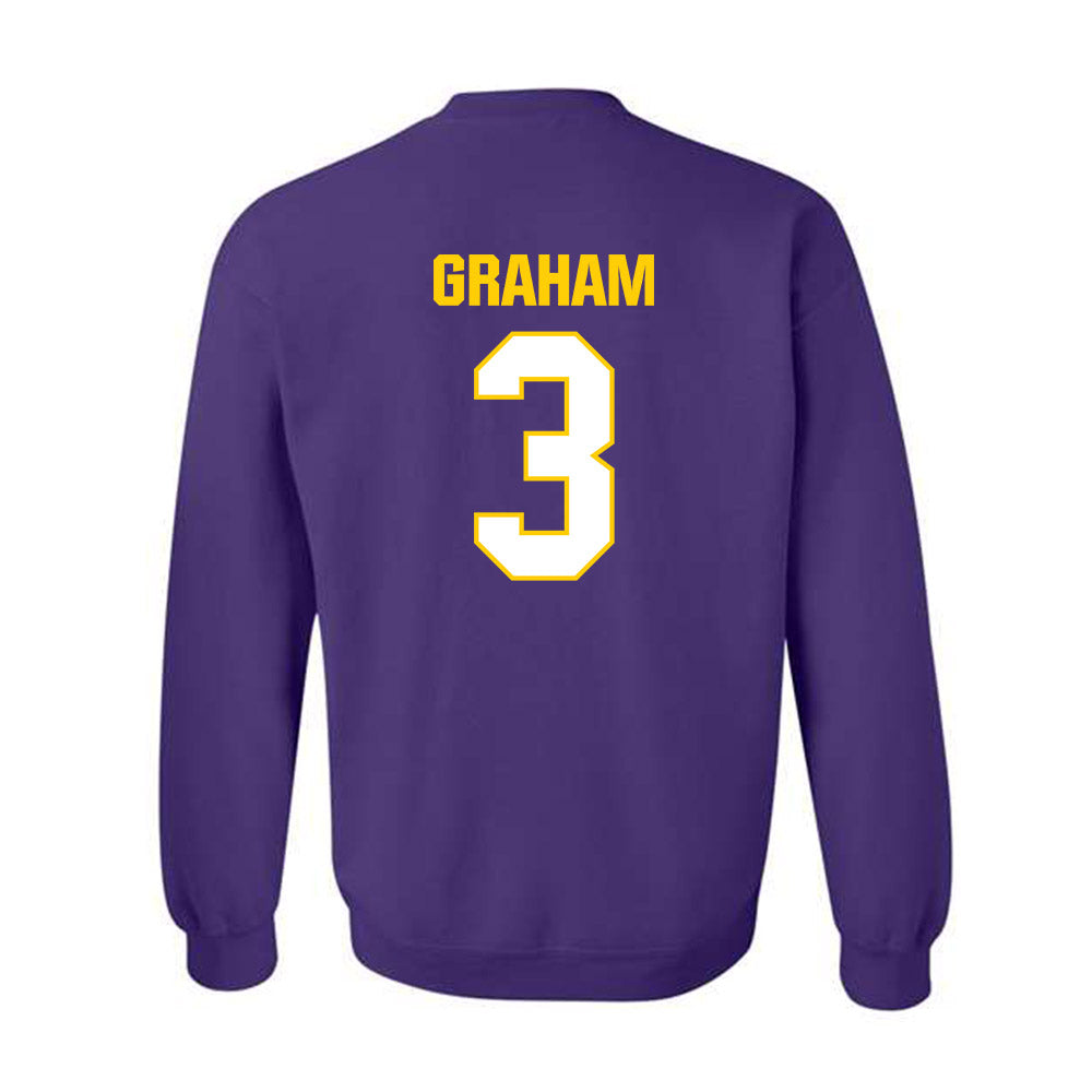 WIU - NCAA Men's Soccer : Benjamin Graham - Crewneck Sweatshirt-1