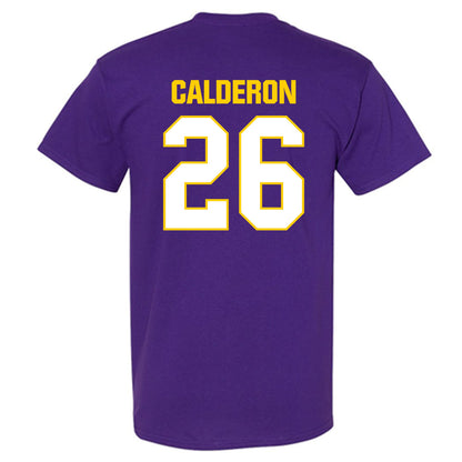 WIU - NCAA Men's Soccer : Miles Calderon - T-Shirt-1