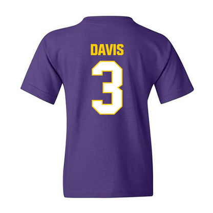 WIU - NCAA Football : Demari Davis - Youth T-Shirt-1