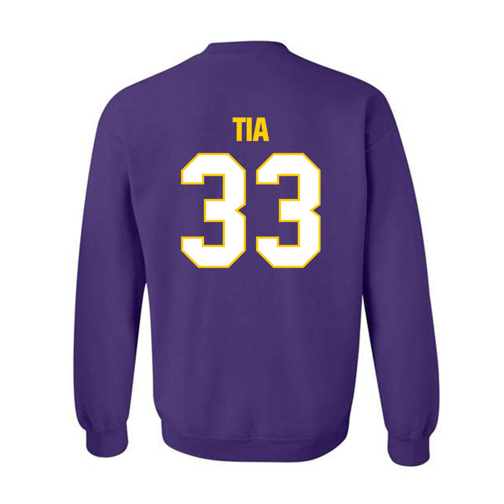 WIU - NCAA Football : Malini Tia - Crewneck Sweatshirt-1