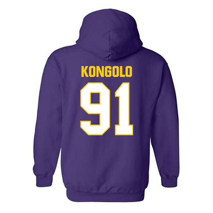 WIU - NCAA Football : Elijah Kongolo - Hooded Sweatshirt-1