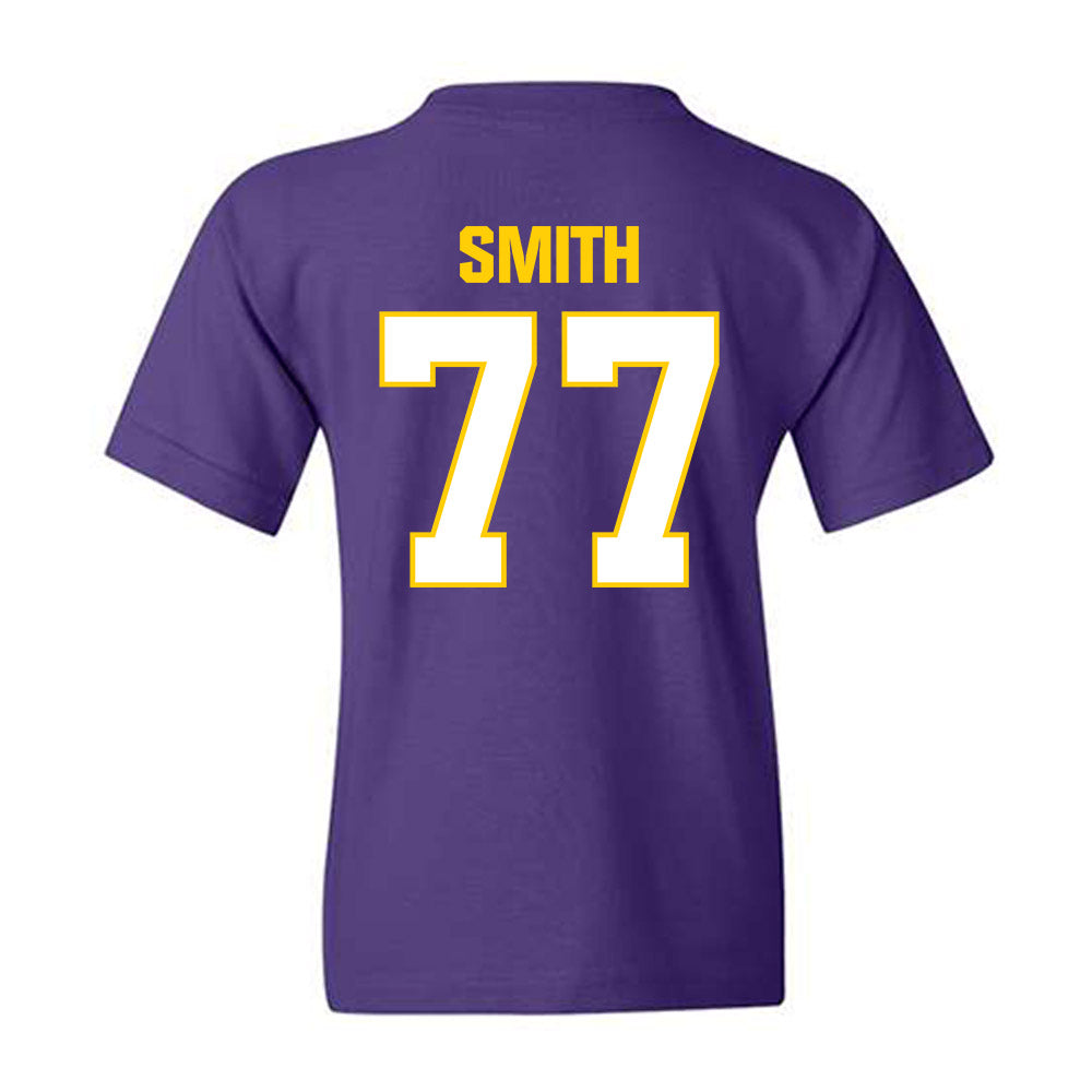 WIU - NCAA Football : Cole Smith - Youth T-Shirt-1