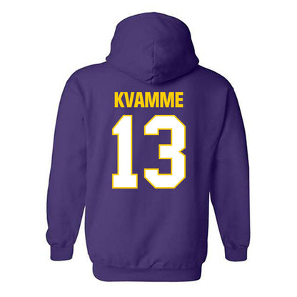 WIU - NCAA Men's Basketball : Makai Kvamme - Hooded Sweatshirt-1