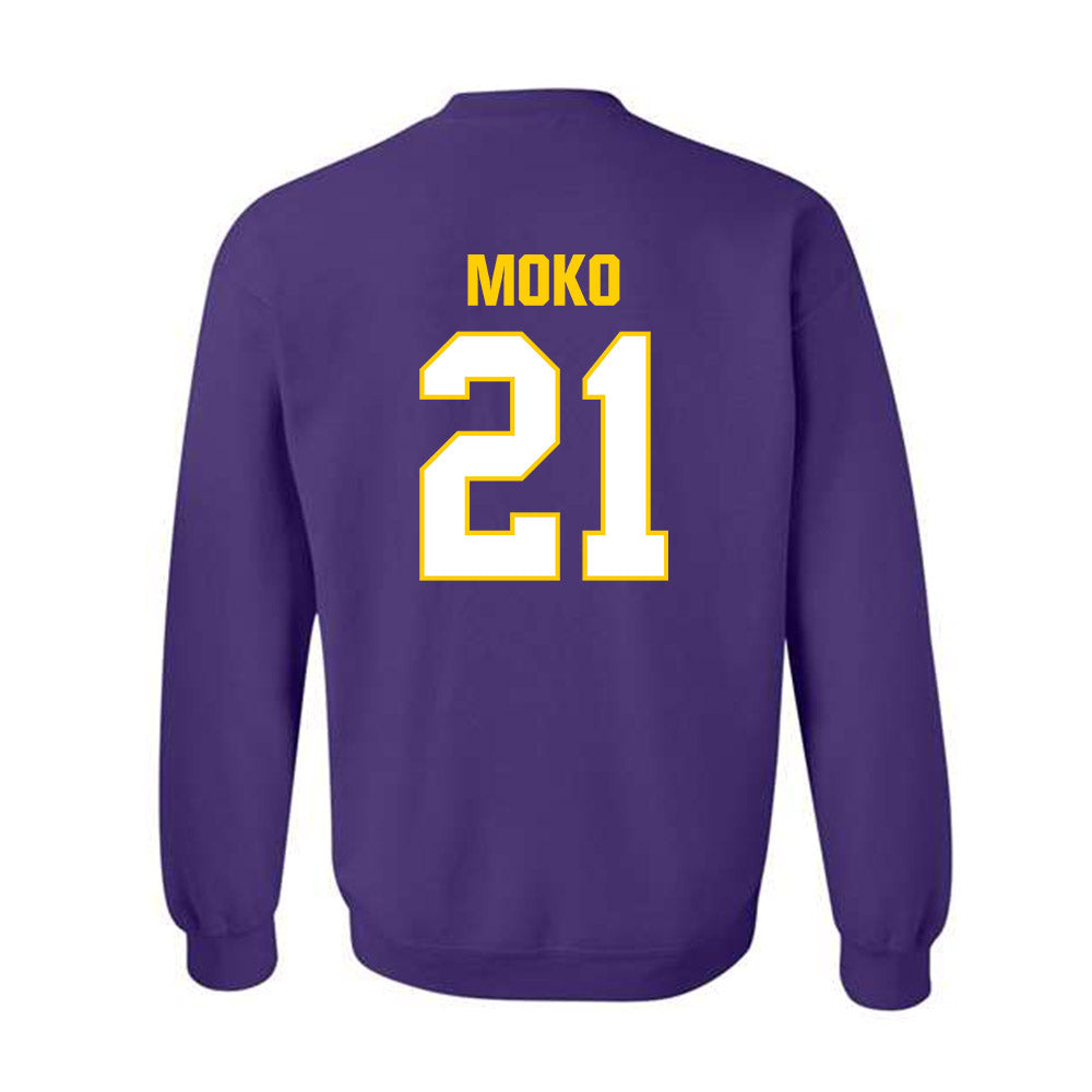 WIU - NCAA Football : Keith Moko - Crewneck Sweatshirt-1