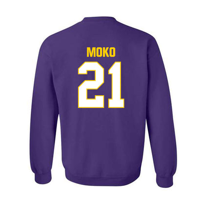 WIU - NCAA Football : Keith Moko - Crewneck Sweatshirt-1