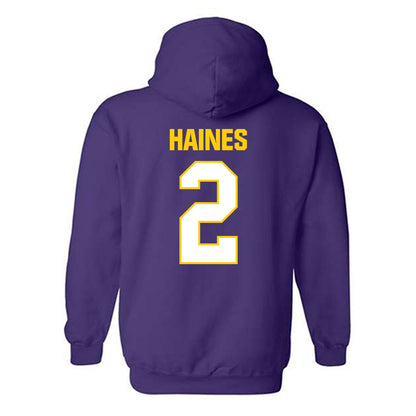 WIU - NCAA Women's Volleyball : Ella Haines - Hooded Sweatshirt-1