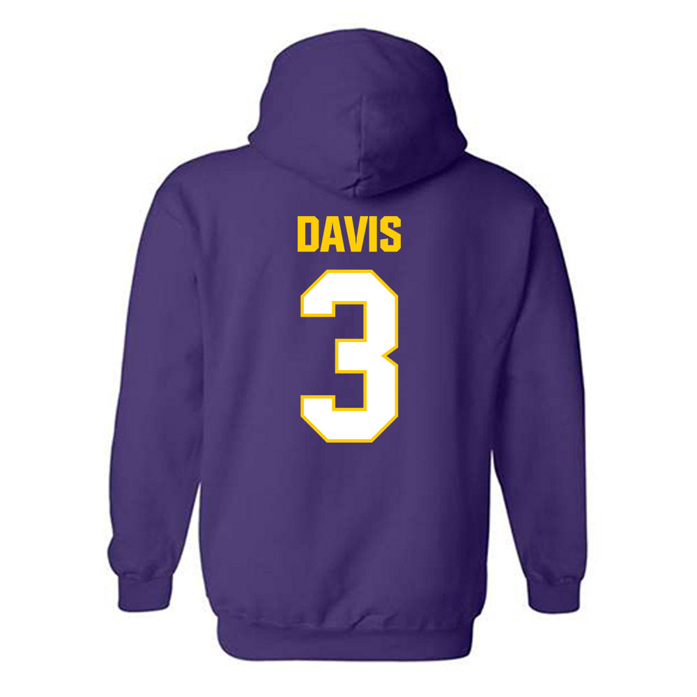 WIU - NCAA Football : Demari Davis - Hooded Sweatshirt-1