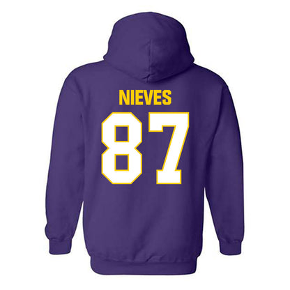 WIU - NCAA Football : Joshua Nieves - Hooded Sweatshirt-1