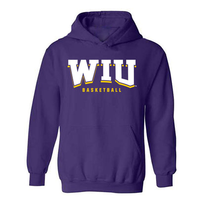 WIU - NCAA Men's Basketball : Makai Kvamme - Hooded Sweatshirt-0