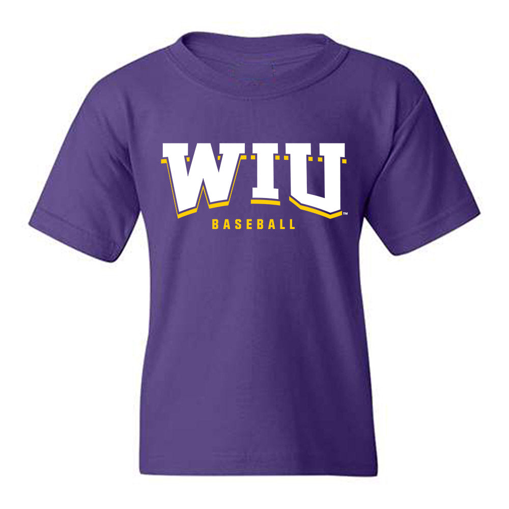 WIU - NCAA Baseball : Breck Romero - Youth T-Shirt-0