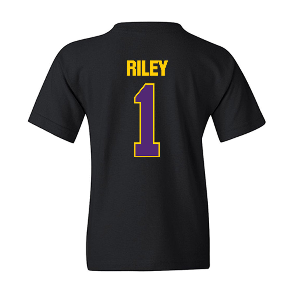 WIU - NCAA Men's Basketball : Jack Riley - Youth T-Shirt-1