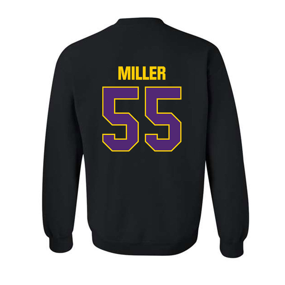 WIU - NCAA Football : Jace Miller - Crewneck Sweatshirt-1