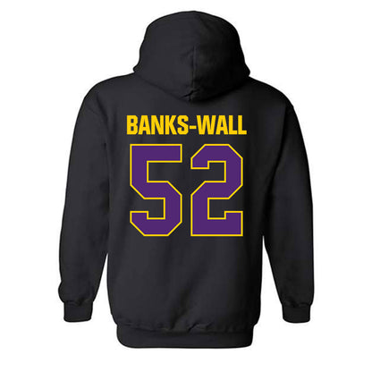 WIU - NCAA Football : Jeremiah Banks-Wall - Hooded Sweatshirt-1