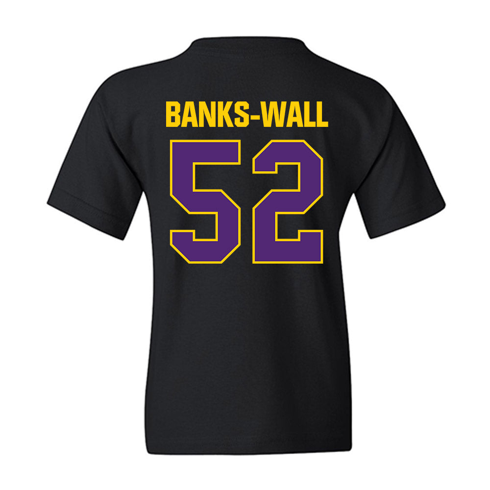 WIU - NCAA Football : Jeremiah Banks-Wall - Youth T-Shirt-1