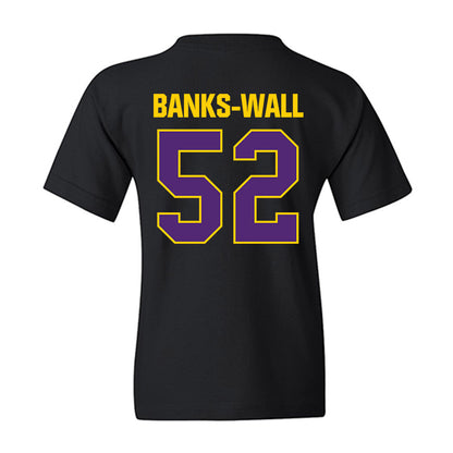WIU - NCAA Football : Jeremiah Banks-Wall - Youth T-Shirt-1