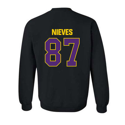 WIU - NCAA Football : Joshua Nieves - Crewneck Sweatshirt-1