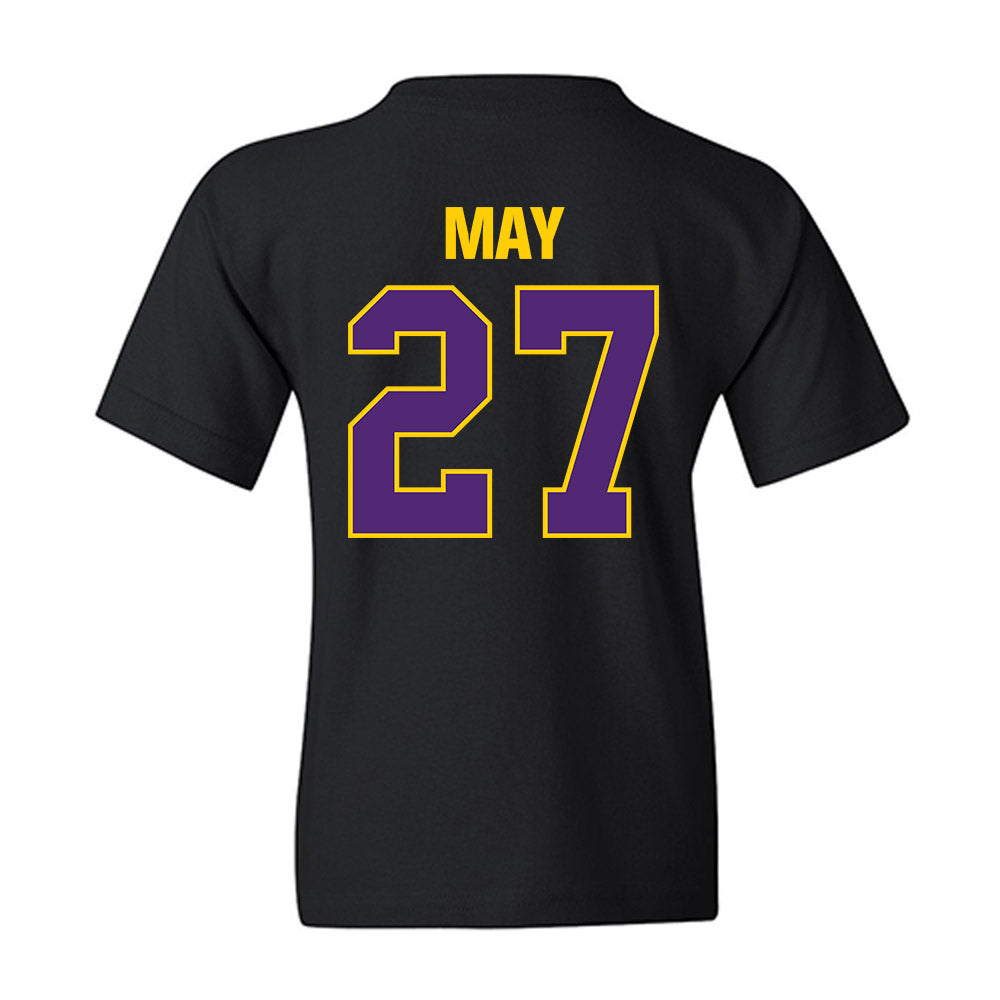 WIU - NCAA Football : Harlon May - Youth T-Shirt-1