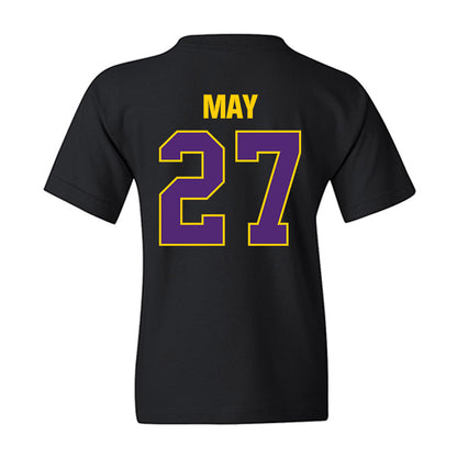 WIU - NCAA Football : Harlon May - Youth T-Shirt-1