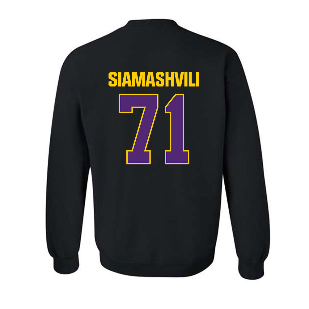 WIU - NCAA Football : Luca Siamashvili - Crewneck Sweatshirt-1