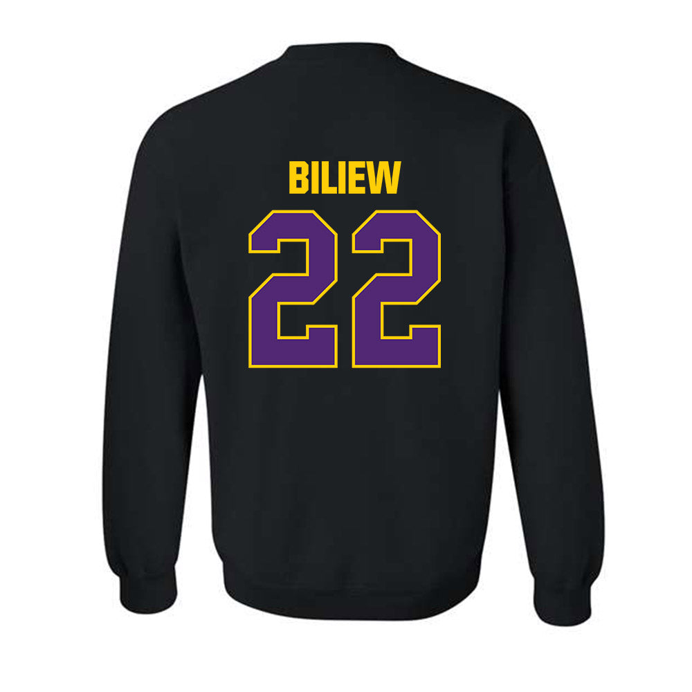 WIU - NCAA Men's Basketball : Goanar Biliew - Crewneck Sweatshirt-1