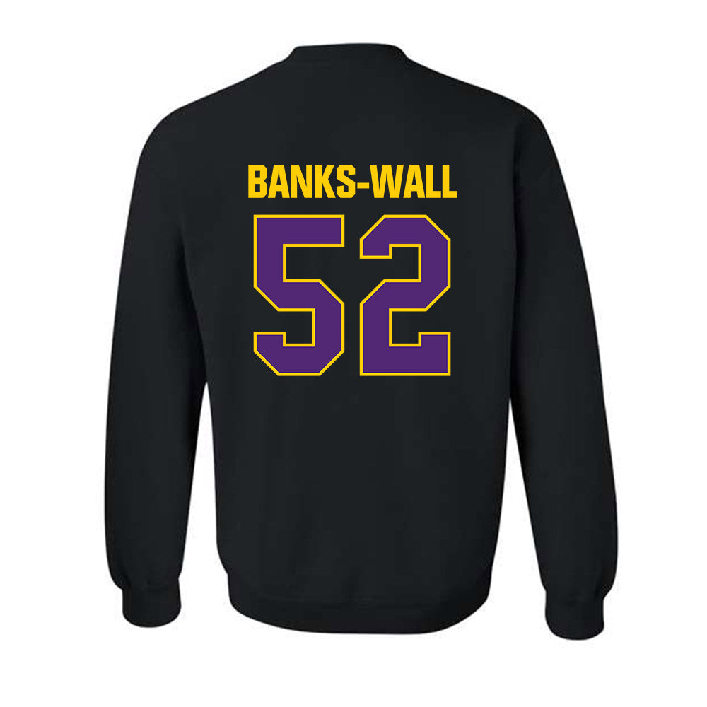 WIU - NCAA Football : Jeremiah Banks-Wall - Crewneck Sweatshirt-1