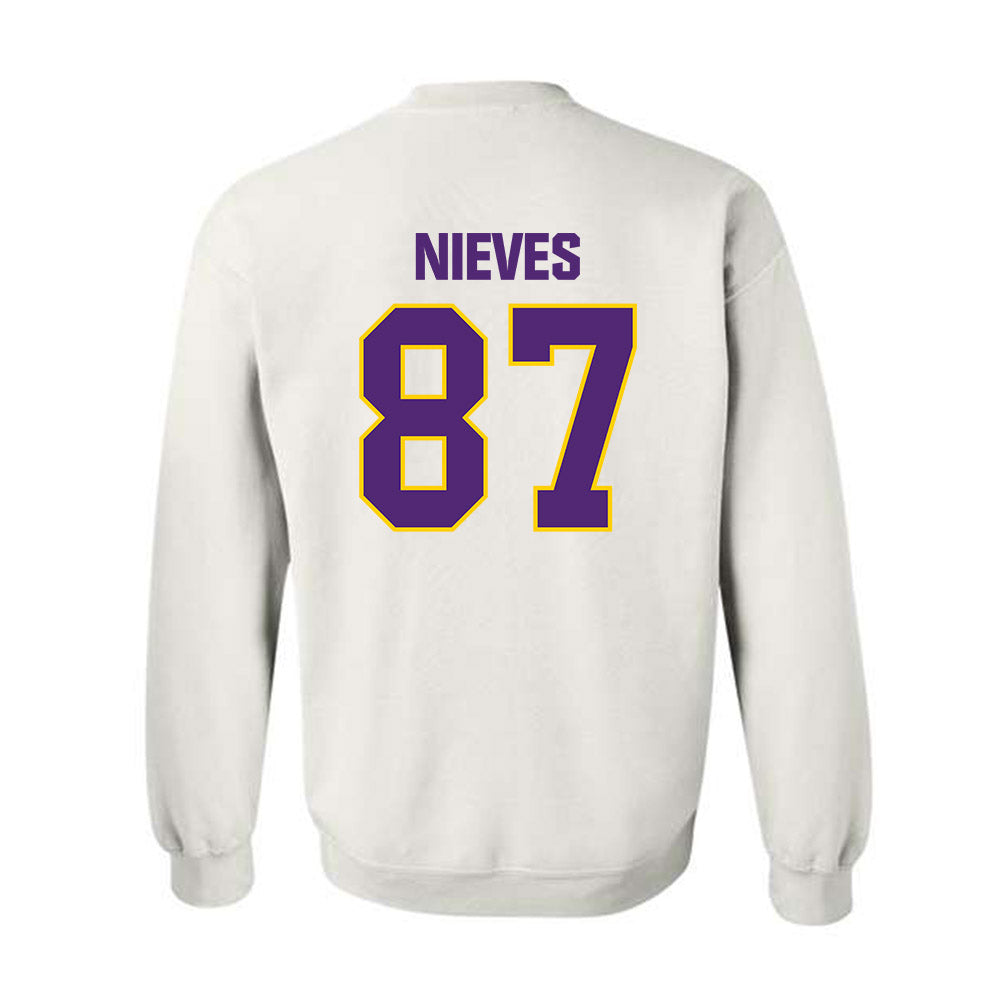 WIU - NCAA Football : Joshua Nieves - Classic Shersey Crewneck Sweatshirt-1