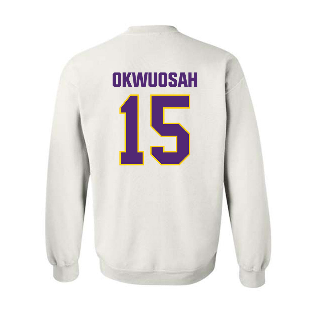 WIU - NCAA Men's Basketball : Francis Okwuosah - Classic Shersey Crewneck Sweatshirt-1