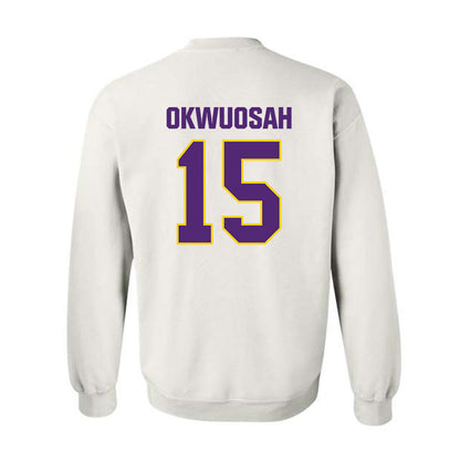 WIU - NCAA Men's Basketball : Francis Okwuosah - Classic Shersey Crewneck Sweatshirt-1