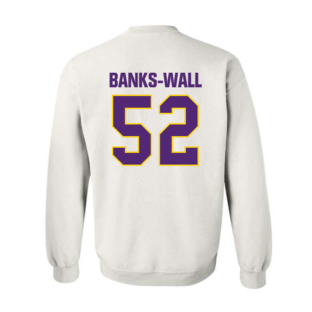 WIU - NCAA Football : Jeremiah Banks-Wall - Classic Shersey Crewneck Sweatshirt-1
