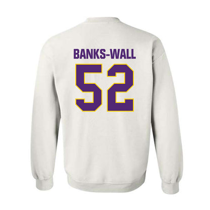 WIU - NCAA Football : Jeremiah Banks-Wall - Classic Shersey Crewneck Sweatshirt-1