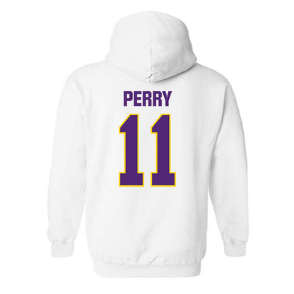 WIU - NCAA Football : Matthew Perry - Classic Shersey Hooded Sweatshirt-1
